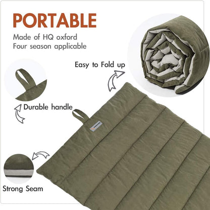Outdoor Dog Bed, Waterproof, Washable, Large Size, Durable, Water Resistant, Portable and Camping Travel Pet Mat