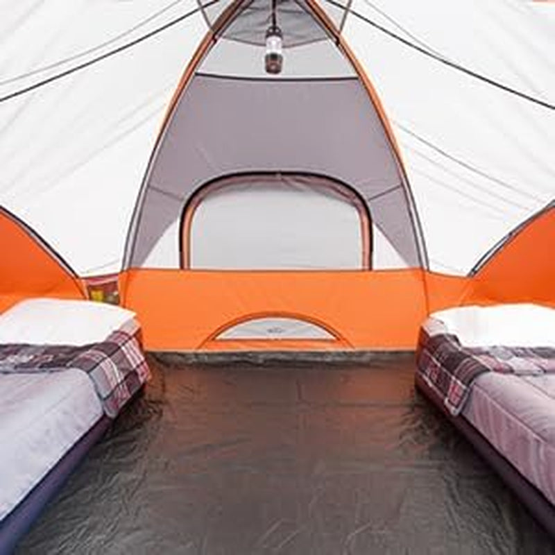 Tent for Family Camping, Hiking and Backpacking | 3 Person / 4 Person / 6 Person / 9 Person Person Dome Camp Tents with Included Tent Gear Loft for Outdoor Accessories